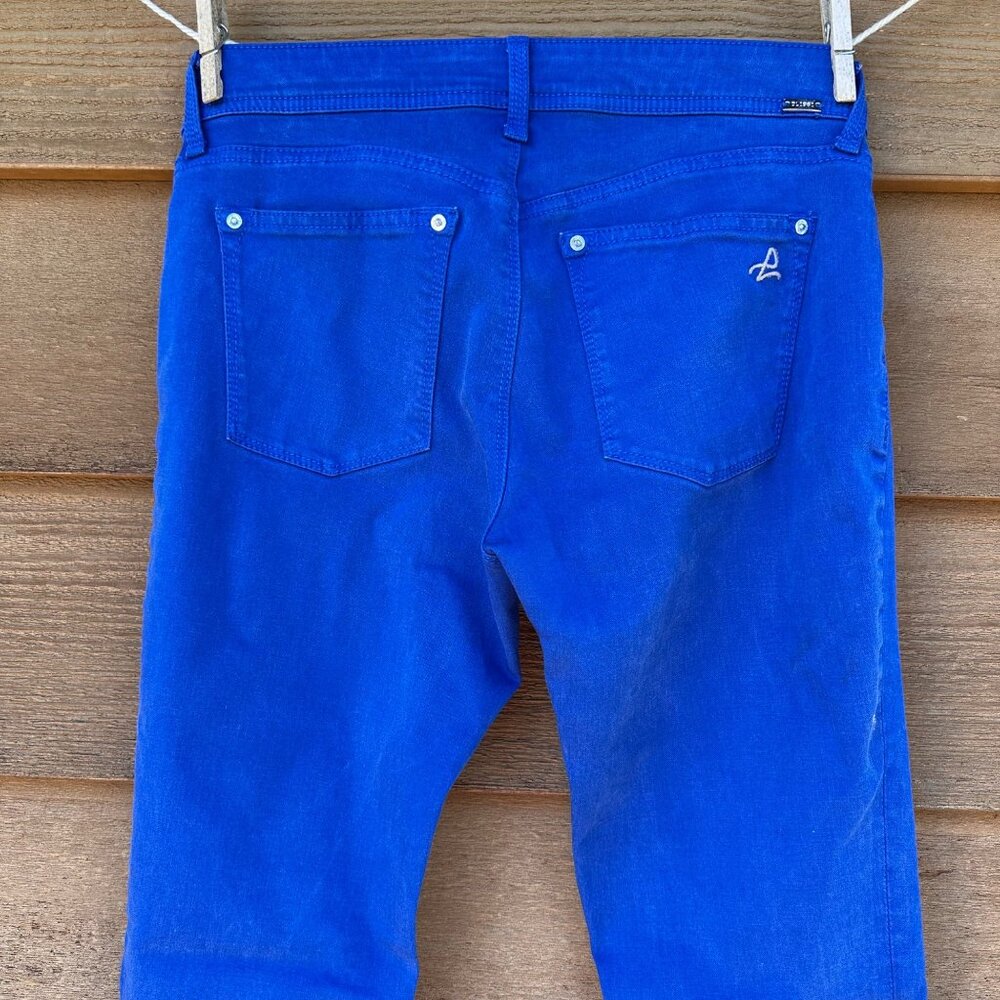 DL1961 Emma Leggings Ocean Blue Skinny Jeans Size 28 - Picture 9 of 13